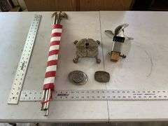 Boat prop/metal base/belt buckles