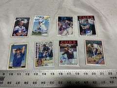 (8) Chicago Cubs autographs