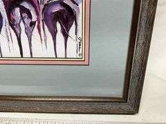Southwestern print. Signed.