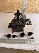 Miniature cast-iron stove