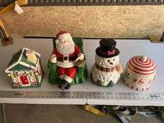 Christmas cookie jars