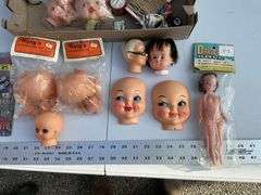 Doll parts, etc.