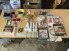 Assorted crafting items
