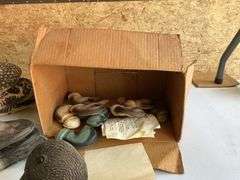Styrofoam/plastic duck decoys