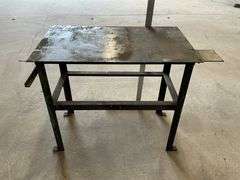 Steel welding table 35" x 40" x 25"