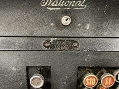 Antique National cash register-no key