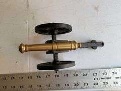 Brass/cast-iron cannon