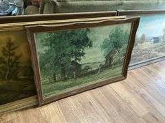 5 large wall hangings