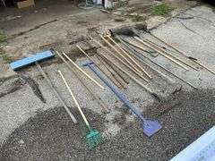 Large assortment of hand tools