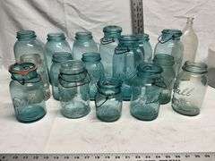 Canning jars, Little Bo Peep bottle