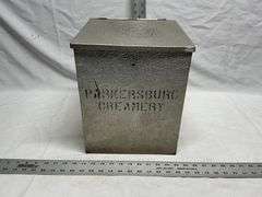 Parkersburg Creamery milk box