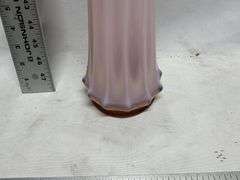Pink swung vase