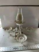 Cast iron candle holder