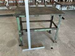 Steel welding table 35" x 40" x 25"