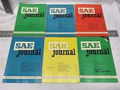 SAE journals, and handbooks