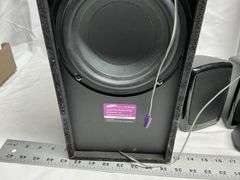 Samsung DVD player, speakers