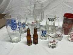 Misc beer glasses, etc