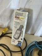 Extension cords and work light etc