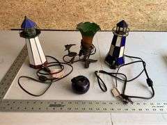 Lighthouse lamps & flower lamp