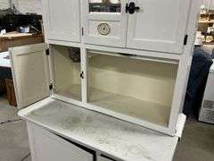 Enamel top kitchen cabinet 40" x 72" x 26"