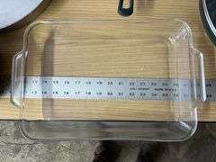 Anchor Hocking baking pans and fry pans