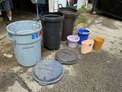 Garbage cans