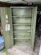 Metal cabinet 3' x 6' x 15"