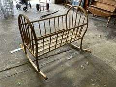 Wooden cradle