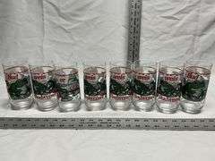 Bud-Weis-er frog glasses