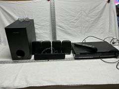 Samsung DVD player, speakers