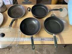 Anchor Hocking baking pans and fry pans