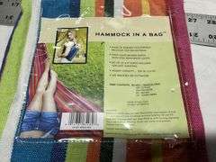 Hammock in a bag & blanket
