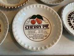 Pie recipe plates