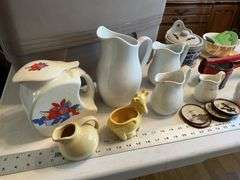 Water pitchers/molds, etc.