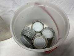 Canning jars, Little Bo Peep bottle