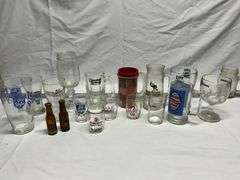 Misc beer glasses, etc