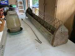 Chicken waterers and feeder