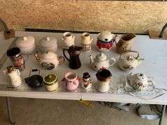 Teapots/canister etc.