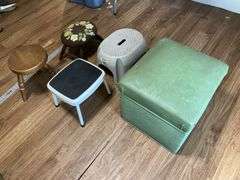 Costco step-stools, ottoman, etc.
