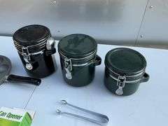 Pasta machine/canisters etc.
