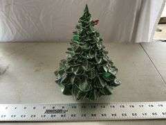 10" McCoy ceramic Christmas tree – no base,