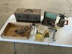 Toolbox and assorted tools