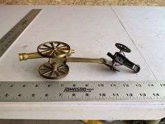 Brass and plastic cannon