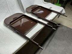 Metal folding chairs