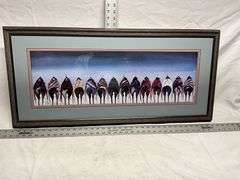 Southwestern print. Signed.