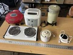 Hot plate/fryer/coffee maker