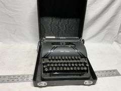 Vintage Smith Corona Sterling typewriter with