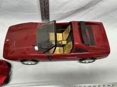 Plastic toy cars
