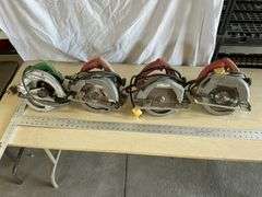 Milwaukee circular saws, etc.