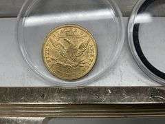 1894 $10 liberty head gold eagle coin